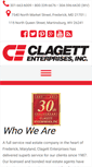 Mobile Screenshot of clagett.com